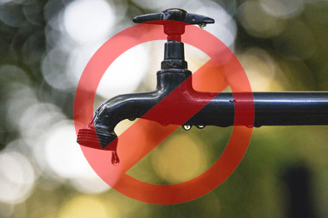 24-hour water cut to be imposed tomorrow