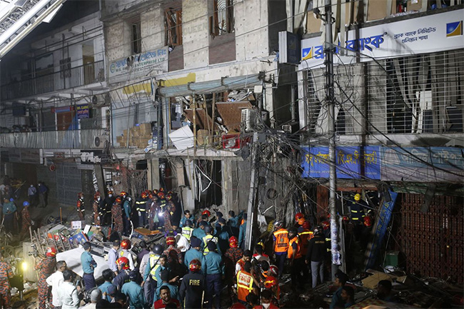 Deadly explosion in Bangladesh leaves at least 15 dead, 140 injured