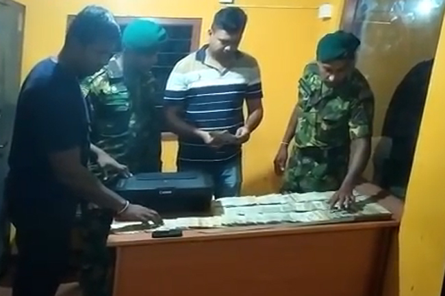 Man nabbed with counterfeit currency notes worth Rs. 3.5 mn