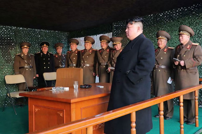 North Koreas Kim oversees simulated nuclear counterattack against US, South Korea