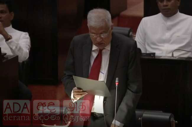 President tables IMF agreement in Parliament