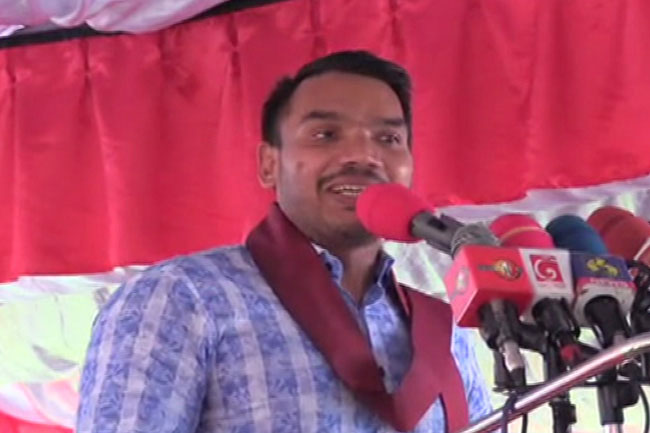 No issue with the Aragalaya, but with its activists  Namal Rajapaksa