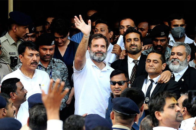 Rahul Gandhi gets bail, Gujarat Court pauses 2-year sentence