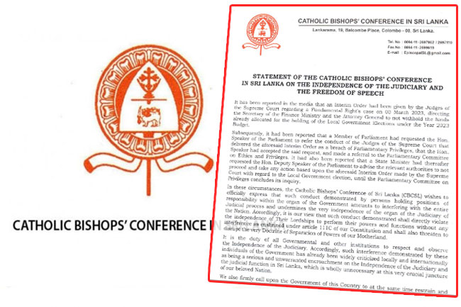 Catholic Bishops’ Conference urges govt. to uphold constitution & democracy
