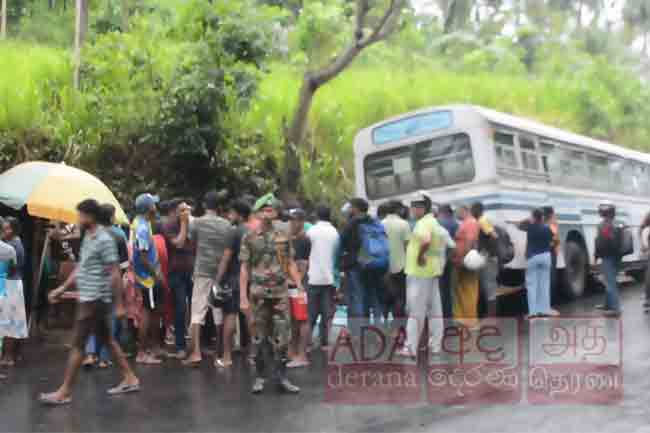 Young woman dies after being run over by speeding bus