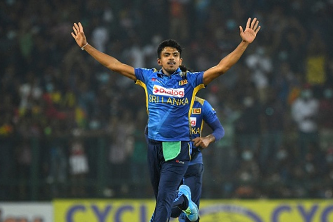 Maheesh Theekshana in top 10 ICC Mens T20I Bowling Rankings