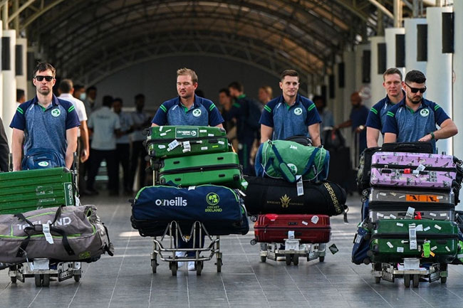 Ireland team arrives in Sri Lanka for two-match Test series