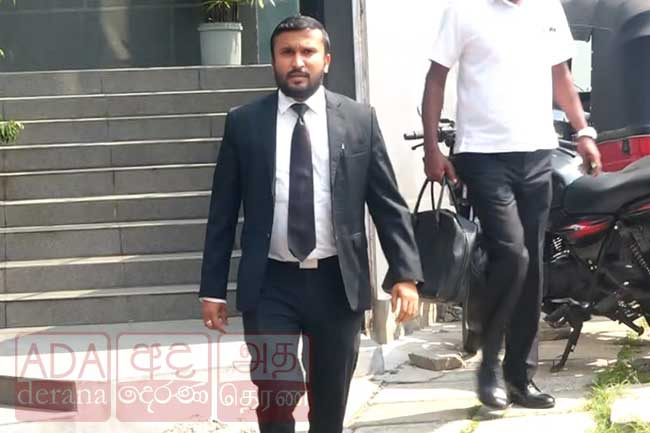 Former AG Dappula de Liveras lawyer appears before TID