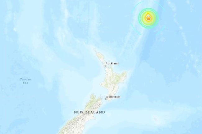 Magnitude 7.1 quake hits remote Pacific, no tsunami threat