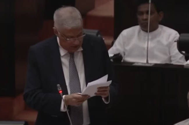 President delivers special statement in parliament