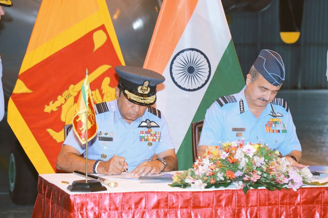 IAF chief meets Sri Lankas top military leaders, exchange views on matters of bilateral importance