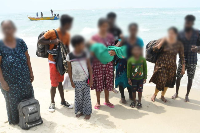 10 more refugees from Sri Lanka reach Indian islet