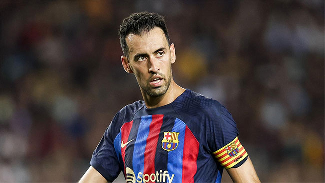 Sergio Busquets to leave Barcelona at end of season