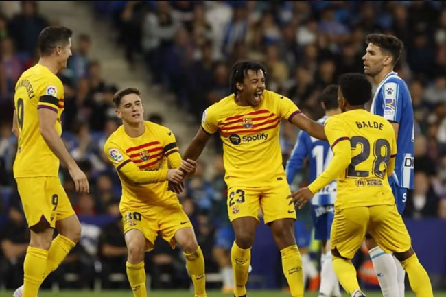 Barcelona beats Espanyol to win 27th Spanish league title