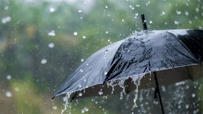 Showers expected in parts of the country