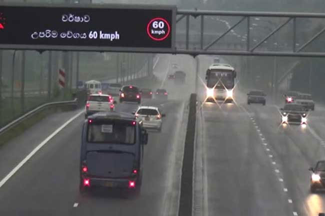 Motorists using expressways urged to limit speed due to bad weather 