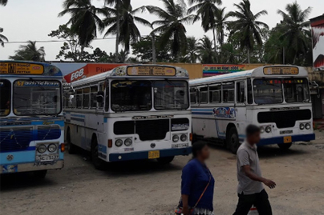 Private bus operators launch token strike on two routes