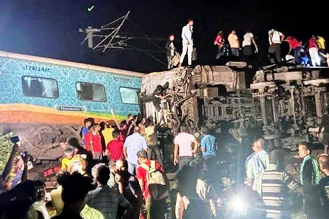 Death toll from fatal train crash in India climbs over 230