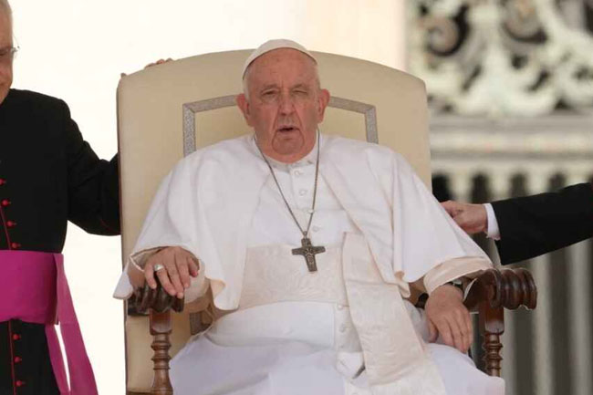 Pope Francis to undergo intestinal surgery at Rome hospital under general anesthesia