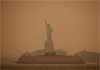 US East Coast blanketed in veil of smoke from Canadian wildfires
