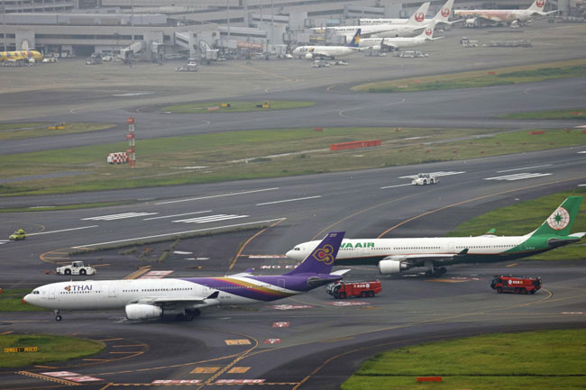 Two passenger planes collide on ground at Japan’s Haneda airport