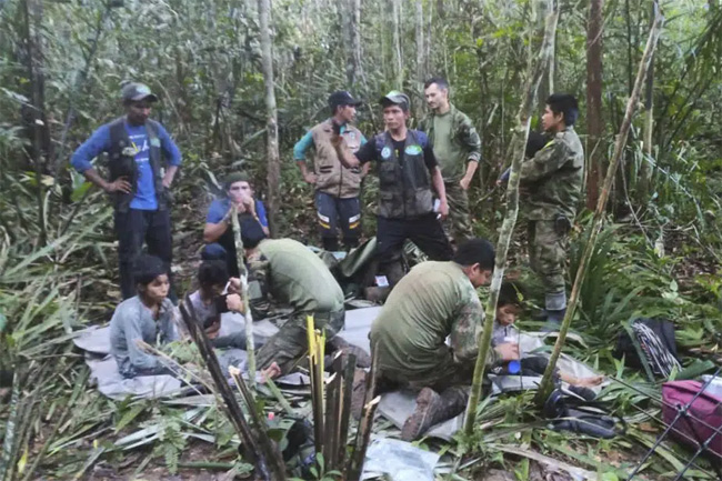 Colombian plane crash: Four missing kids found alive in Amazon after 40 days