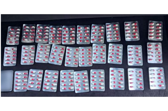 Suspect held with 300 tablets of controlled drug in Vavuniya