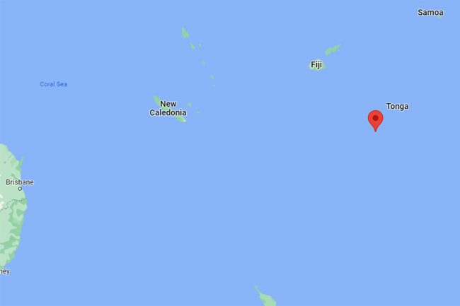 Earthquake of magnitude 7.2 strikes in South Pacific Ocean