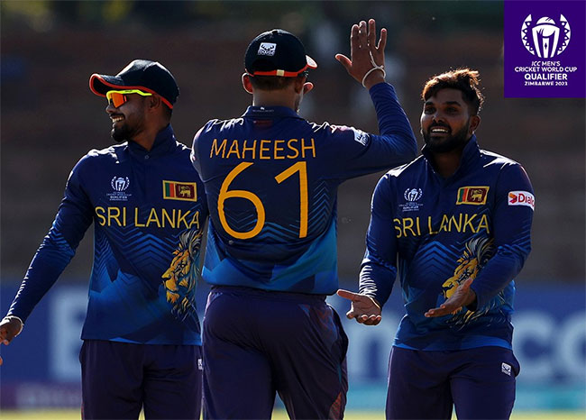 Sri Lanka thrash UAE in World Cup Qualifier