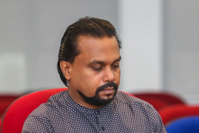 Wimal Weerawansa appears before court