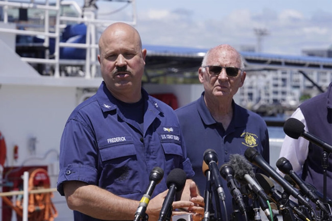 Debris field found near Titanic wreckage during search for missing submersible