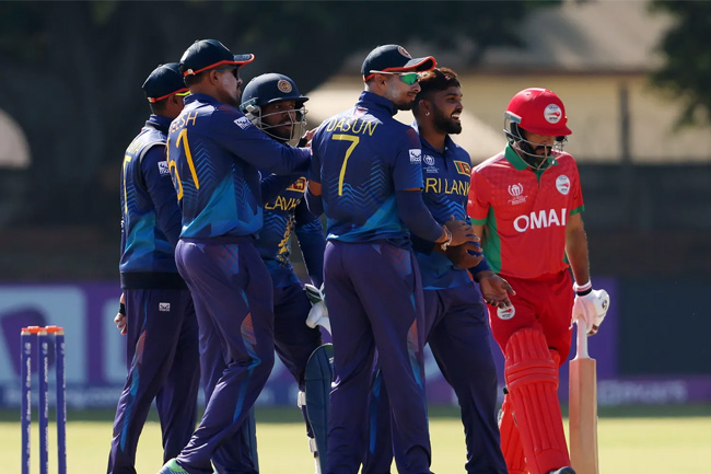 Icc World Cup Qualifiers Sri Lanka Win Big Against Oman 3254