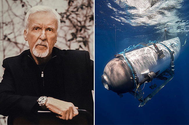 Titanic director James Cameron points to flaws in Titan submersibles design