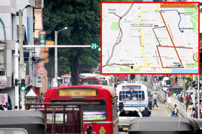 Special traffic plan in place in Kandy tomorrow