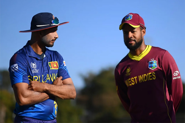 Sri Lanka win toss, choose to bowl against West Indies