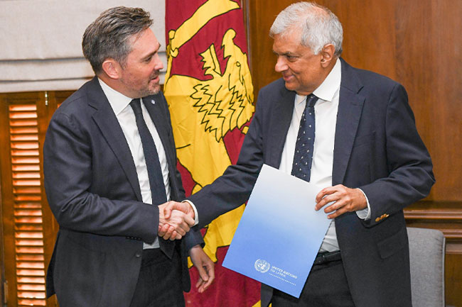 President holds talks on UN�s assistance in Sri Lanka�s debt restructuring process