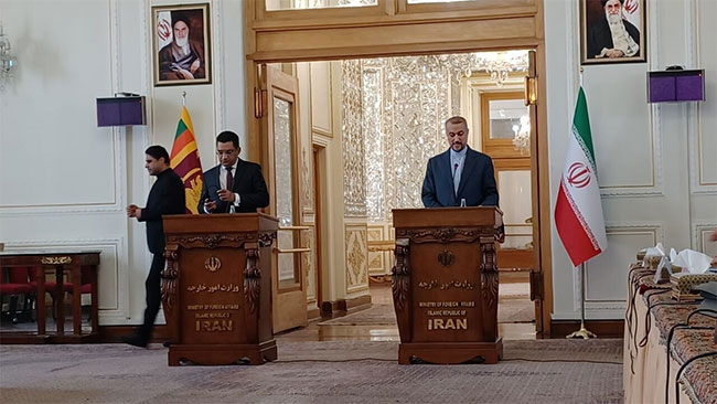 Iran, Sri Lanka seek closer ties as Foreign Ministers meet in Tehran