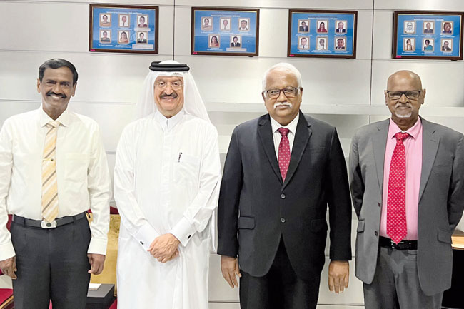 Qatars NHRC deputy chair discusses cooperation with Sri Lankan official