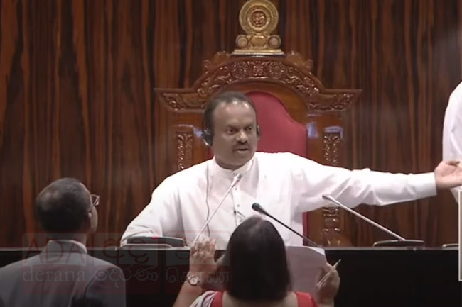 Tense situation in parliament; two MPs removed from Chamber