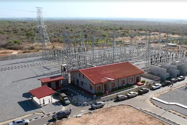 Newly constructed Polpitiya-Hambantota transmission line connected to national grid