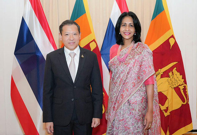 Foreign Secretaries of Sri Lanka and Thailand successfully conclude bilateral consultations