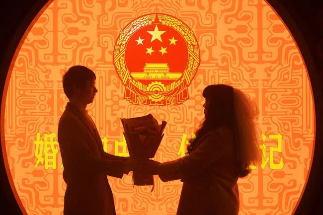 Chinese county offers cash reward for couples if bride is aged 25 or younger