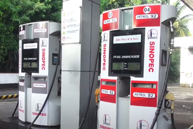 Sinopec officially begins fuel operations in Sri Lanka with discount offer