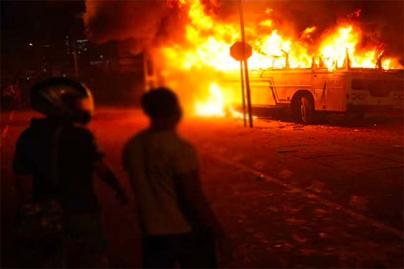 Suspect remanded after confessing to torching army bus during 2022 Mirihana unrest