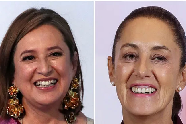 Mexico likely to get first woman president after top parties choose 2 female candidates