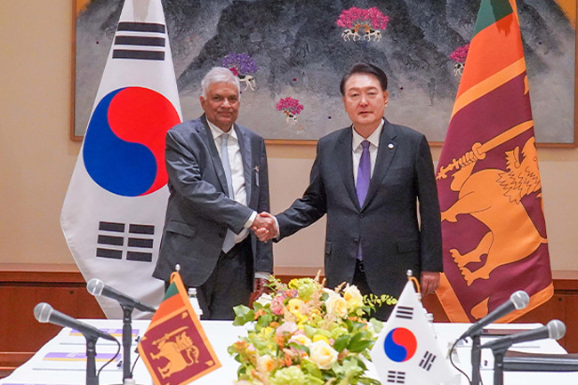 South Korea pledges support for President Ranil’s economic recovery plan