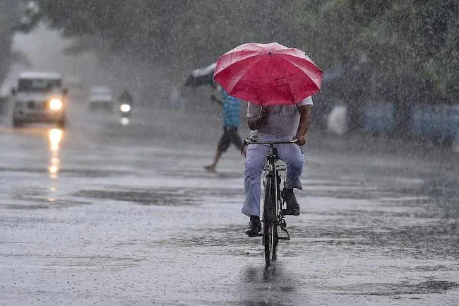 Showers or thundershowers in Western Province and several other areas