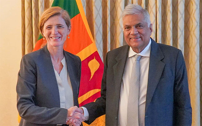 USAID will continue to support Sri Lankas recovery, Samantha Power assures President