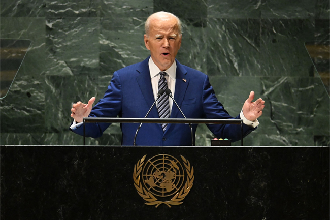 Biden at UN urges world to stand by Ukraine in fight against Russian invasion