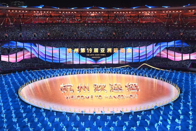 19th Asian Games gets underway in Hangzhou with glittering opening ceremony